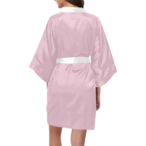 Pink Mist Kimono Robe