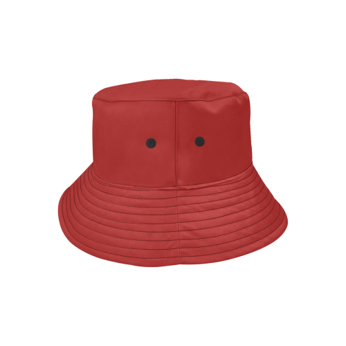 color firebrick All Over Print Bucket Hat