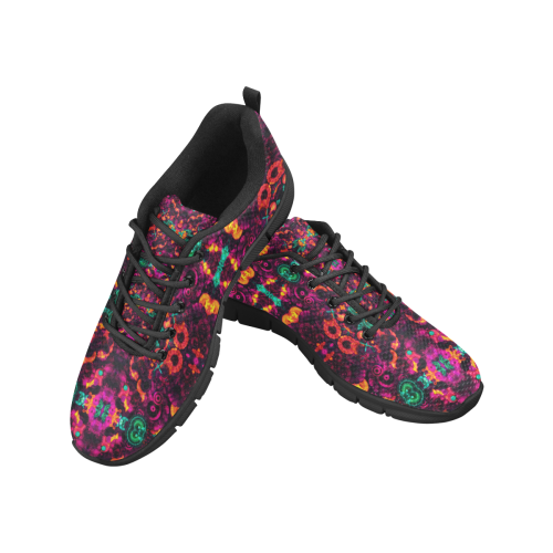 spiritual abstract art Men's Breathable Running Shoes (Model 055)
