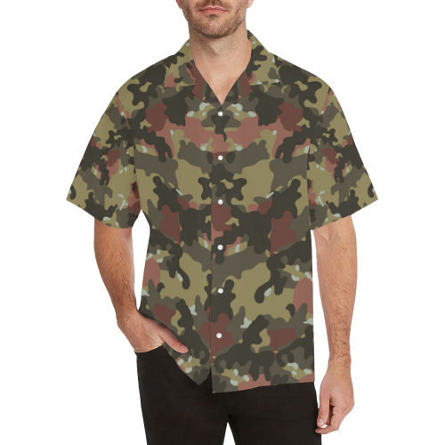 camouflage-90 Hawaiian Shirt (Model T58)