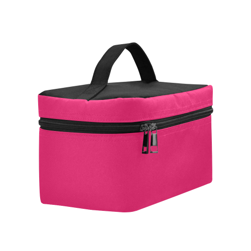 color ruby Cosmetic Bag/Large (Model 1658)