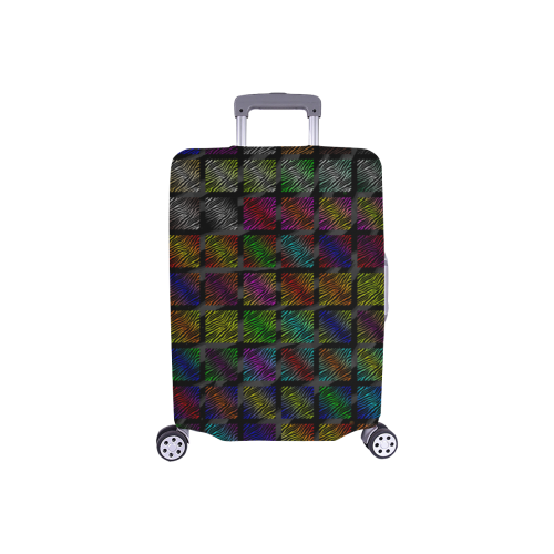Ripped SpaceTime Stripes Collection Luggage Cover/Small 18"-21"