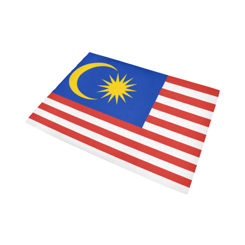 Malaysia Flag Area Rug7'x5'