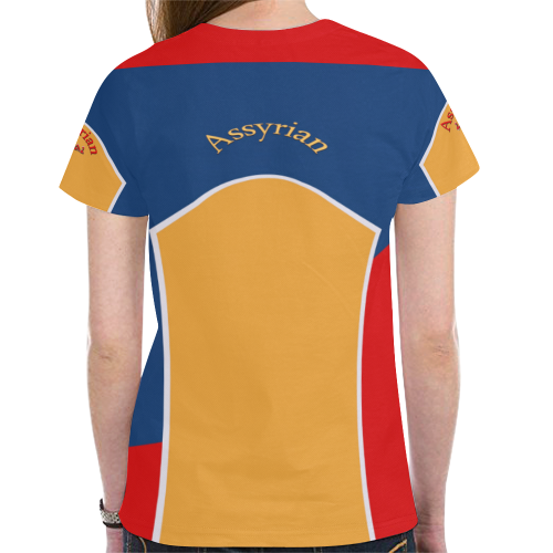 Assyrian Tshirt New All Over Print T-shirt for Women (Model T45)