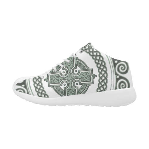 Celtic Cross With Pattern Women's Basketball Training Shoes/Large Size (Model 47502)