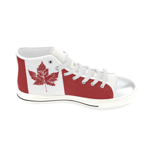 Cool Canada Sneakers Kid's High Tops High Top Canvas Shoes for Kid (Model 017)