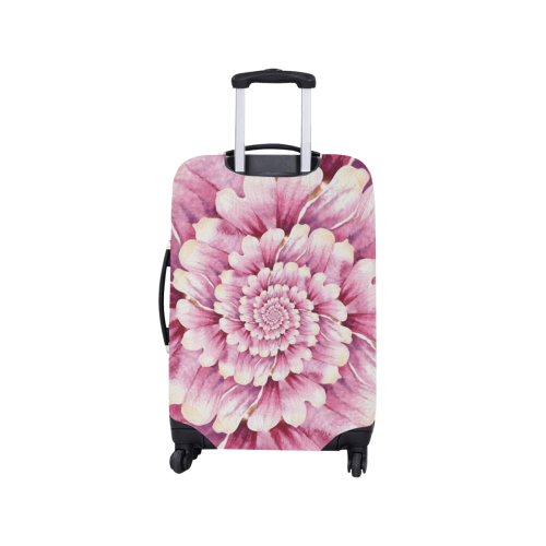 Flower Swirls Luggage Cover/Small 18"-21"