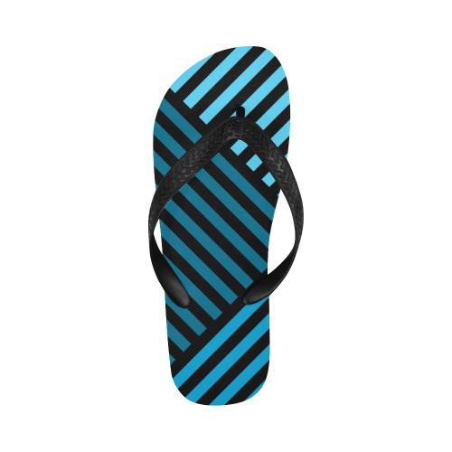 Blue Weave Flip Flops for Men/Women (Model 040)