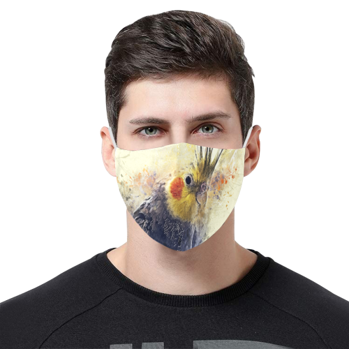 parrot 3D Mouth Mask with Drawstring (Pack of 10) (Model M04)