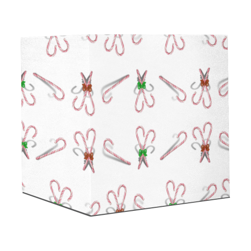 Candy Canes with Bows Gift Wrapping Paper 58"x 23" (5 Rolls)