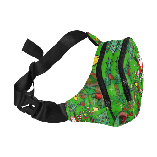 Christmas Popart 2019 by Nico Bielow Fanny Pack/Small (Model 1677)