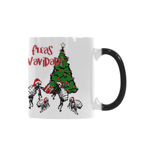 Christmas Fleas Feliz Navidad Custom Morphing Mug