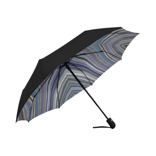 Wild Wavy X Lines 53 Anti-UV Auto-Foldable Umbrella (Underside Printing) (U06)