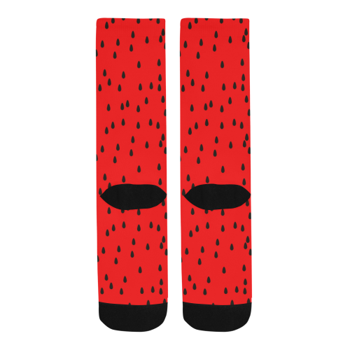 Watermelon Men's Custom Socks