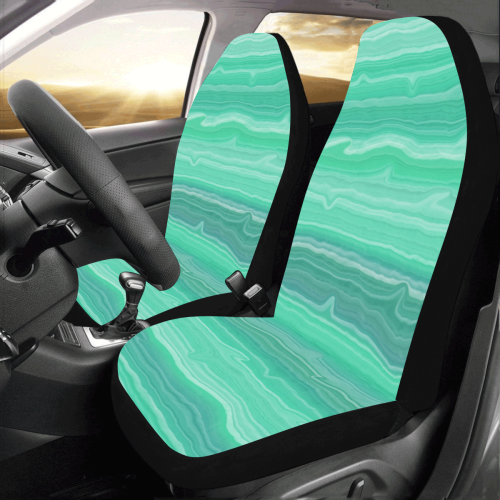 Simple Sea Car Seat Covers (Set of 2)