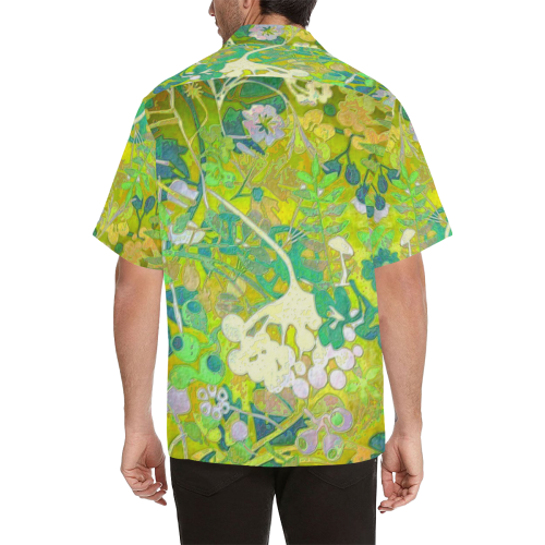 floral 1 retro abstract Hawaiian Shirt (Model T58)