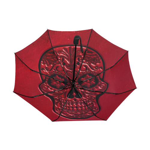 Skull20170482_by_JAMColors Anti-UV Auto-Foldable Umbrella (Underside Printing) (U06)