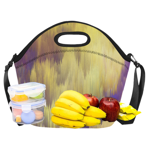 glitch art #colors Neoprene Lunch Bag/Large (Model 1669)