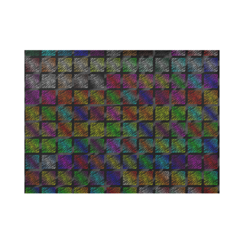 Ripped SpaceTime Stripes Collection Placemat 14’’ x 19’’