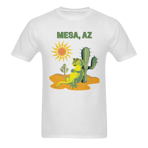 Mesa, Arizona Men's T-Shirt in USA Size (Two Sides Printing)