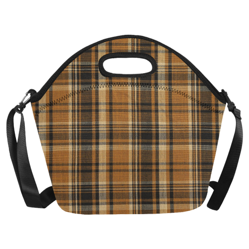 TARTAN DESIGN Neoprene Lunch Bag/Large (Model 1669)