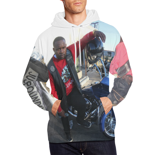 Sargent at Arms All Over Print Hoodie for Men/Large Size (USA Size) (Model H13)