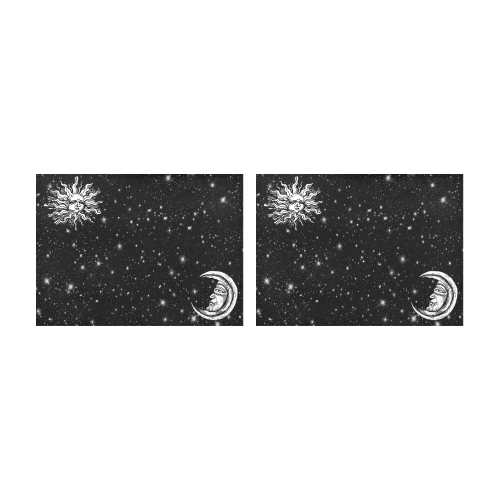 Mystic Sun and Moon Placemat 14’’ x 19’’ (Set of 2)