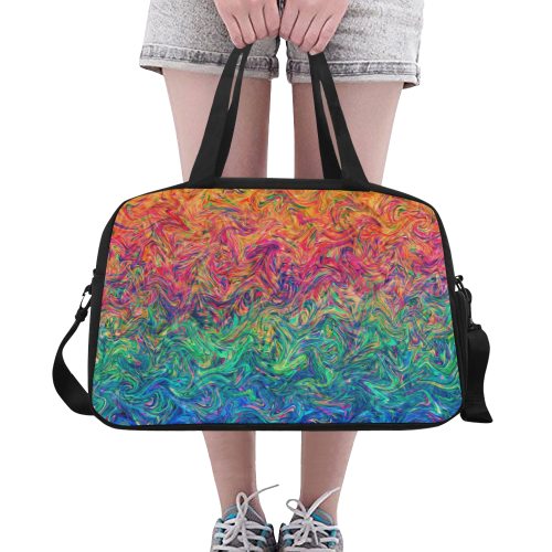 Fluid Colors G249 Fitness Handbag (Model 1671)