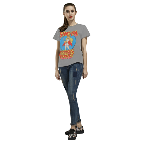 She-Ra Princess of Power All Over Print T-Shirt for Women (USA Size) (Model T40)