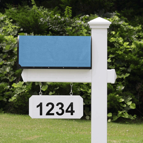 color steel blue Mailbox Cover