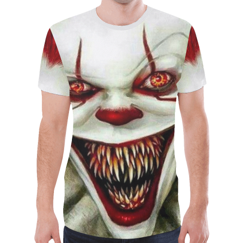 IT Clown Gothic Horror Underground Graphic Tee New All Over Print T-shirt for Men (Model T45)