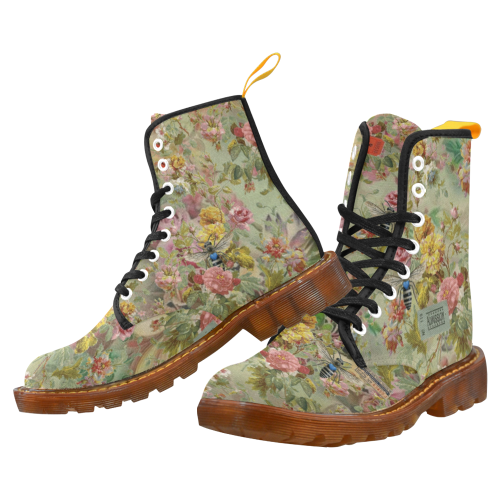Flower Festival Martin Boots For Women Model 1203H