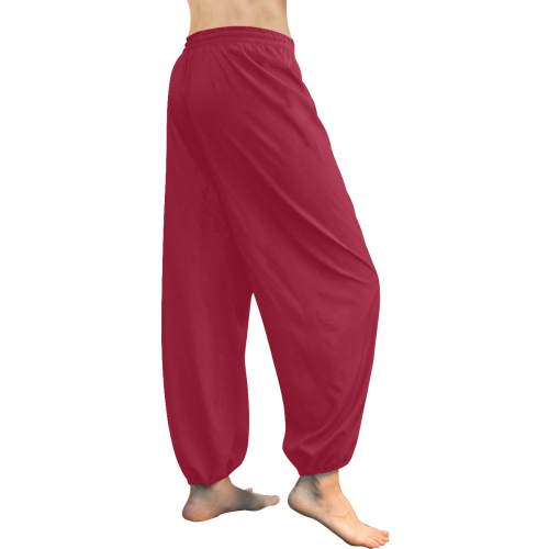 Jester Red Women's All Over Print Harem Pants (Model L18)