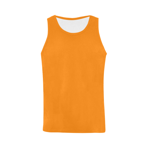 color UT orange All Over Print Tank Top for Men (Model T43)