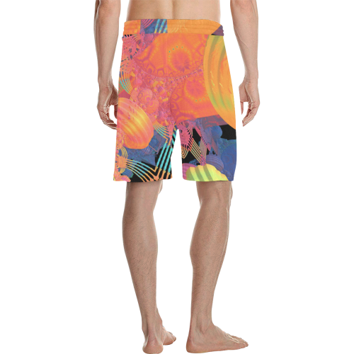Mardi Gras Men's All Over Print Casual Shorts (Model L23)