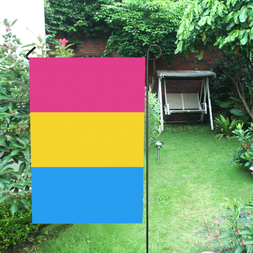 Pansexual Flag Garden Flag 28''x40'' （Without Flagpole）