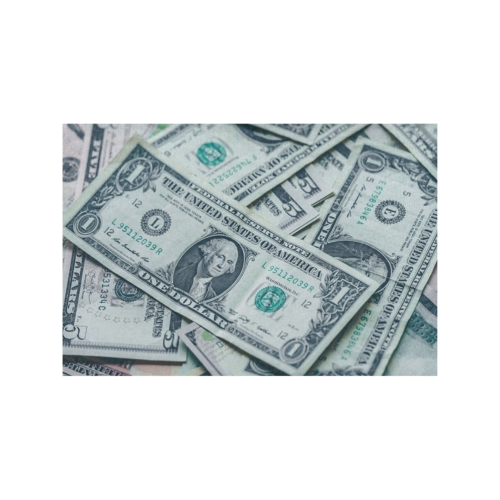 MILLION DOLLAR MONEY Placemat 12’’ x 18’’ (Four Pieces)