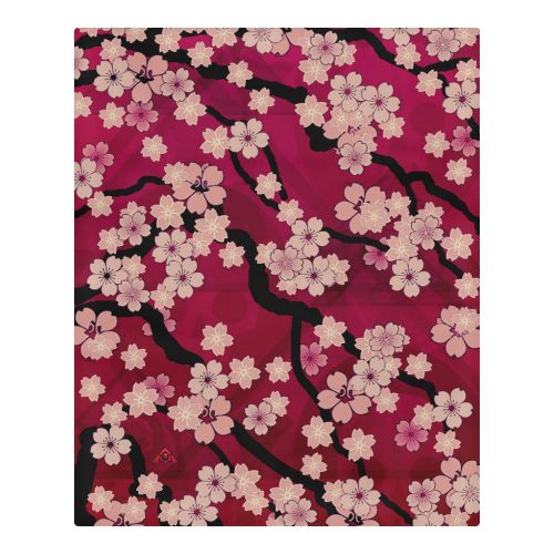 Sakura Breeze 3-Piece Bedding Set