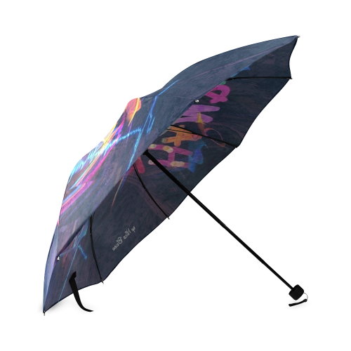 Hamburg Popart by Nico Bielow Foldable Umbrella (Model U01)
