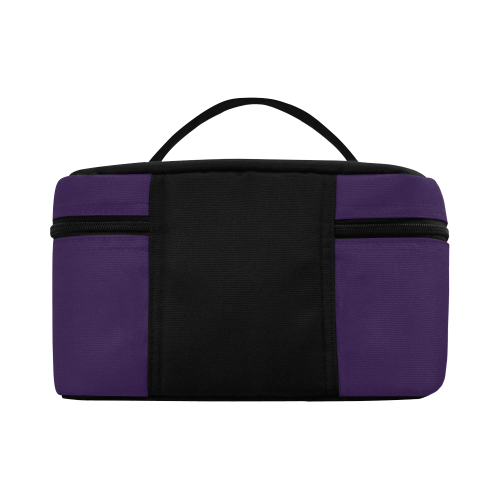 color Russian violet Cosmetic Bag/Large (Model 1658)