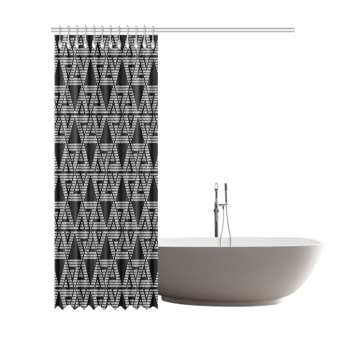 Polka Dots Party Shower Curtain 72"x84"