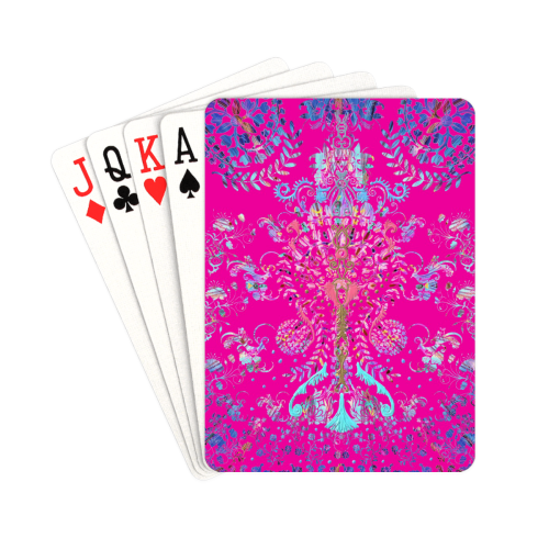 FRESCA 4 Playing Cards 2.5"x3.5"