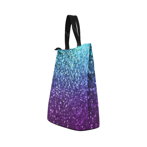 Mosaic Sparkley Texture G198 Nylon Lunch Tote Bag (Model 1670)
