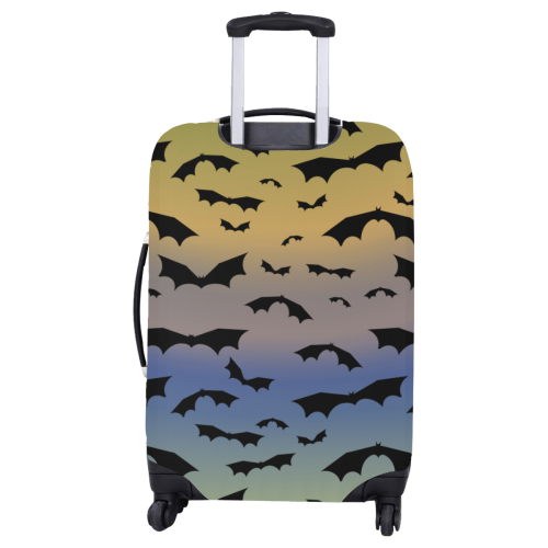 bats in the sunset Luggage Cover/Large 26"-28"