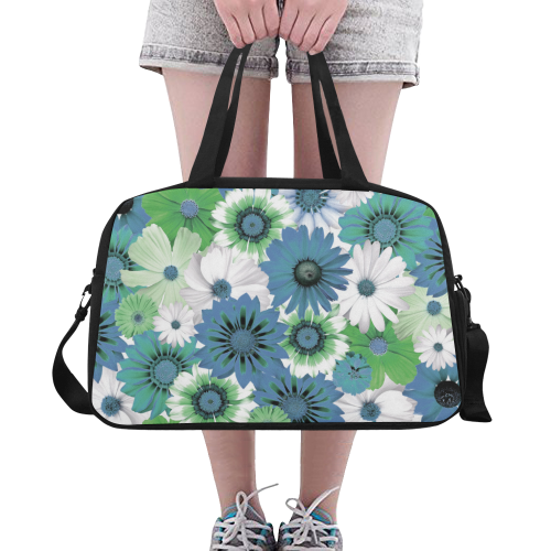 Spring Time Flowers 3 Fitness Handbag (Model 1671)