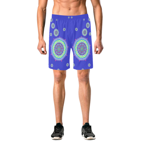 childhood Men's All Over Print Elastic Beach Shorts (Model L20)
