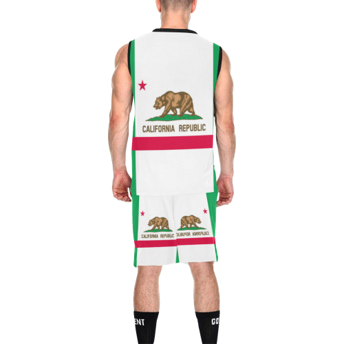 CALIFORNIA All Over Print Basketball Uniform