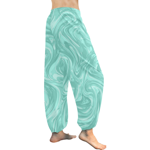 Psychedellic Women's All Over Print Harem Pants (Model L18)