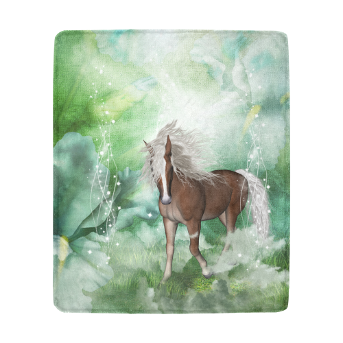 Horse in a fantasy world Ultra-Soft Micro Fleece Blanket 50"x60"