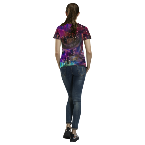 Birgit All Over Print T-Shirt for Women (USA Size) (Model T40)